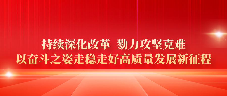 持續深化改革 勠力攻堅克難 以奮斗之姿走穩走好高質量發展新征程
